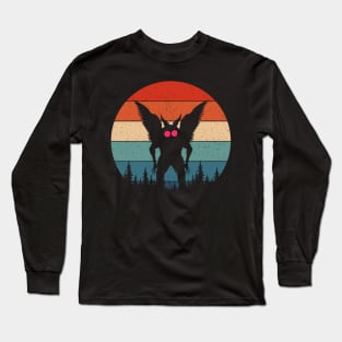 Mothman Retro Long Sleeve T-Shirt